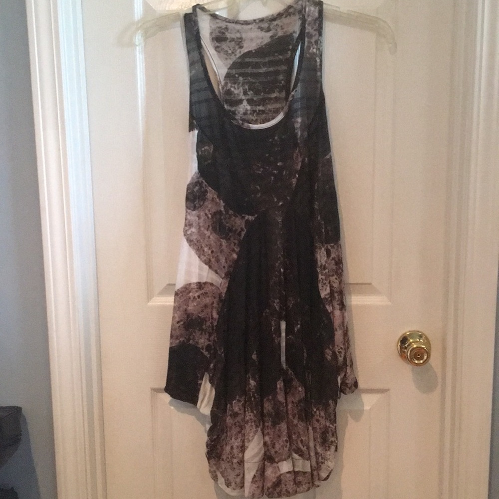 Summer dress. Semi sheer